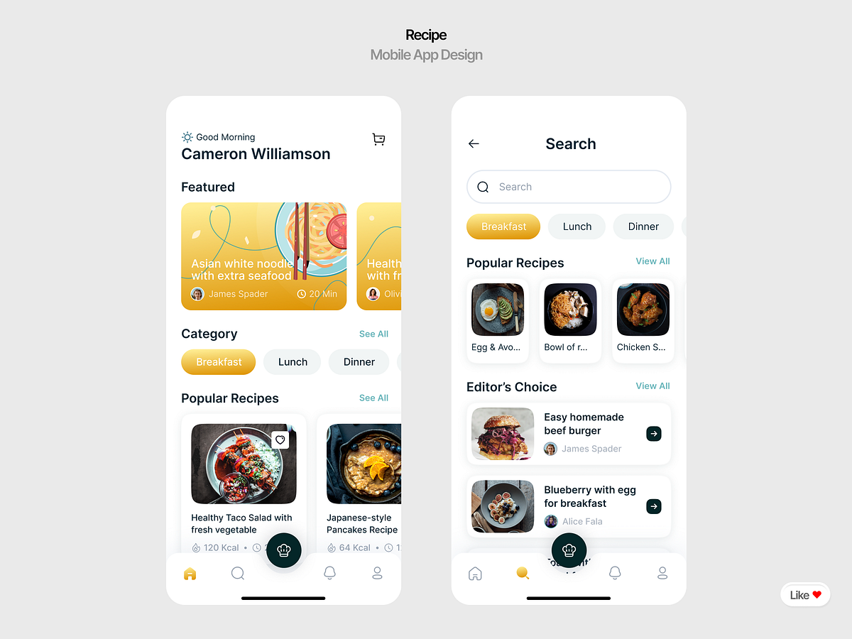 UI/UX App Designs Image 2