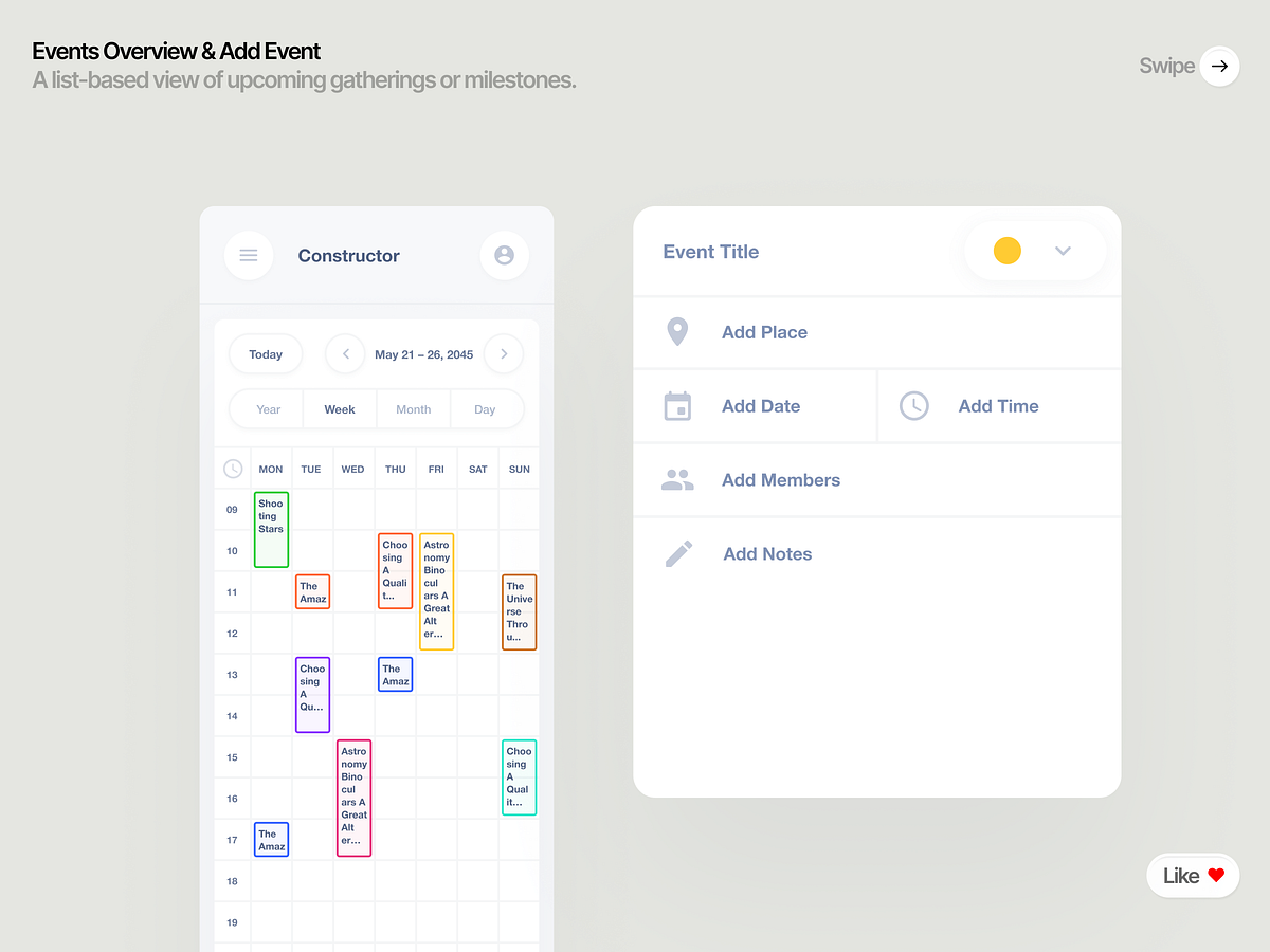Effortless Scheduling for Modern Teams / SaaS Dashboard Image 1