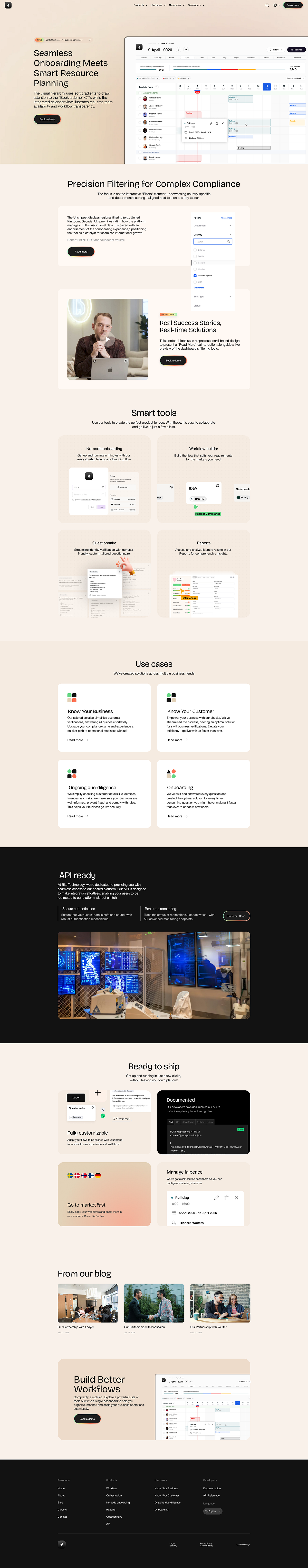 Multi-Page SaaS Website Design in Framer Image 1