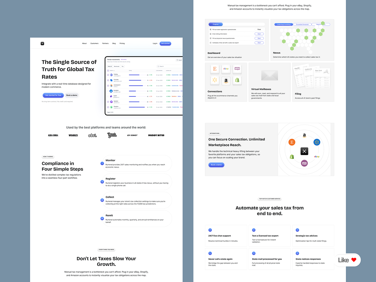 Minimalist Website | Framer Development | Landing Page Design Image 0