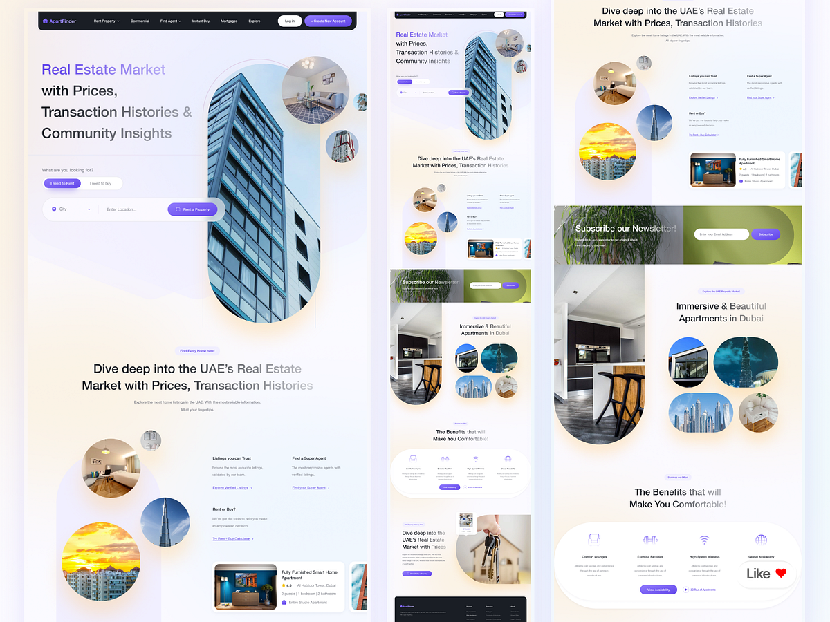 ApartFinder: Framer Website Design & Development Image 0