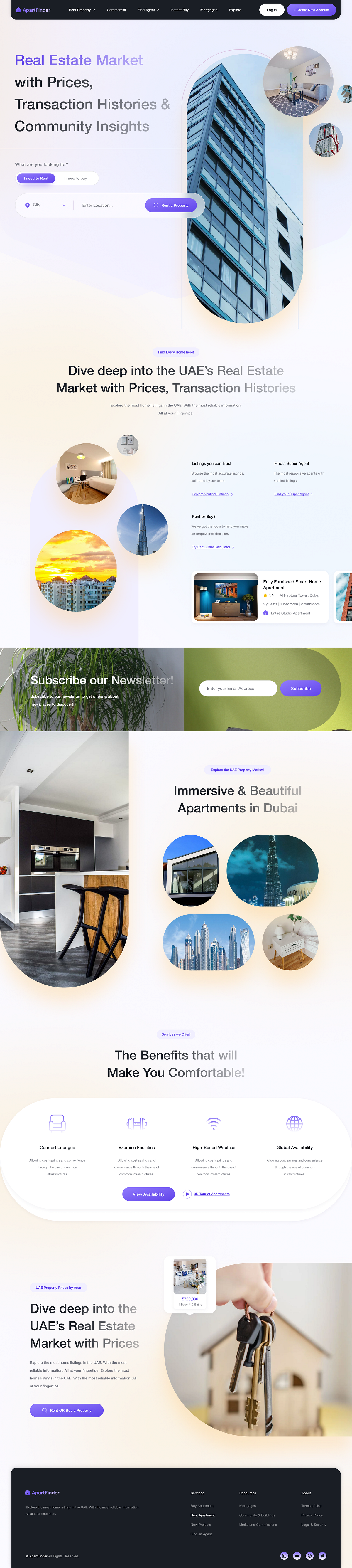 ApartFinder: Framer Website Design & Development Image 1