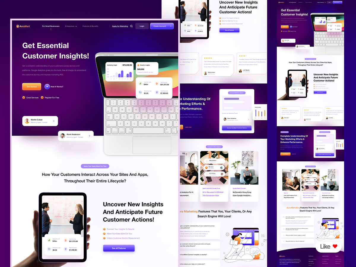 Premium Marketing Analytics & Customer Insights SaaS | Website