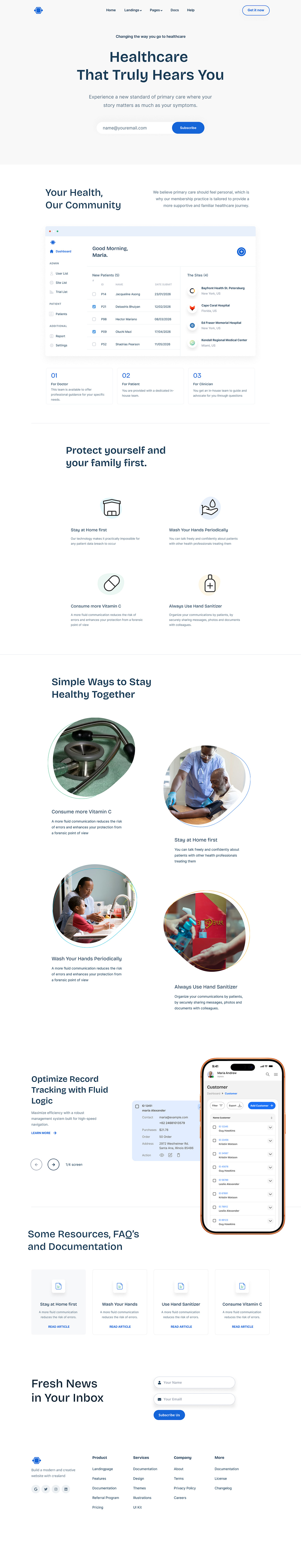 Healthcare | Framer Website | Landing Page | Web Pages Image 1