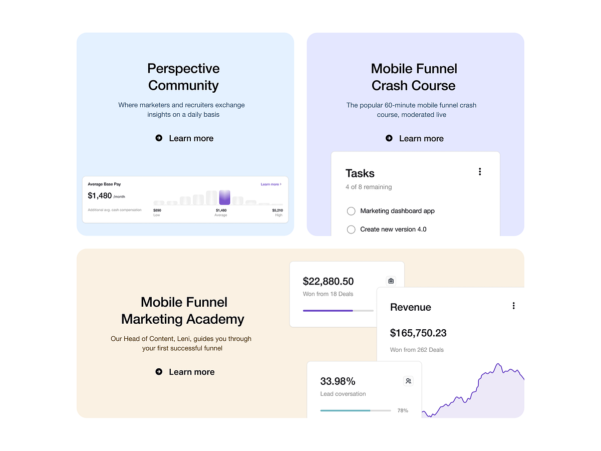 Design components engineered to convert. 📈