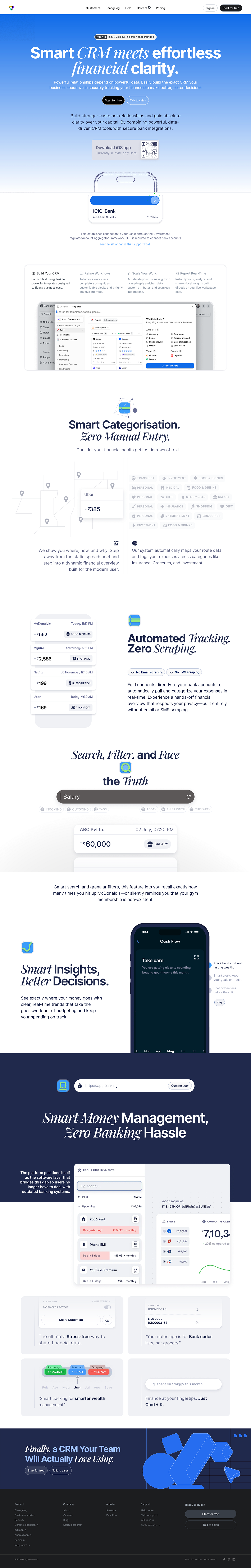 Smart CRM & Financial Management Landing Page π Image 0