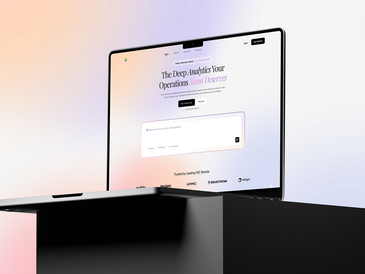 📊 Contextual Data — AI Operations Landing Page Image 0