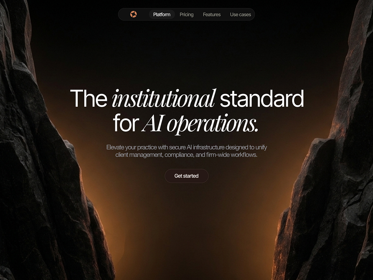 🏔️ Monolith AI Landing Page Design & Development