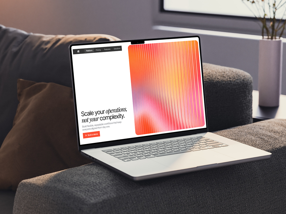🌅 Prism Workflow Landing Page
