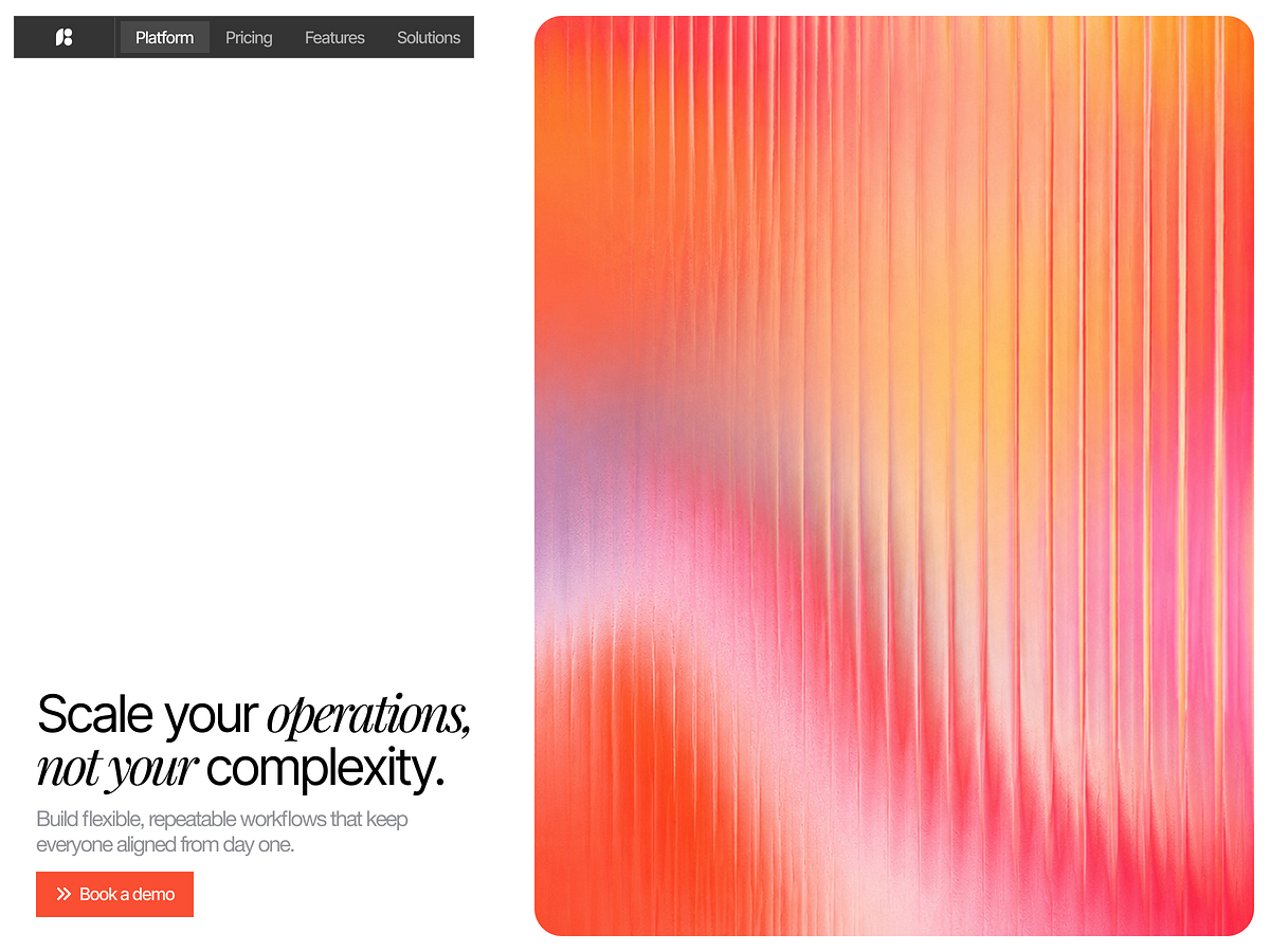 🌅 Prism Workflow Landing Page Image 0