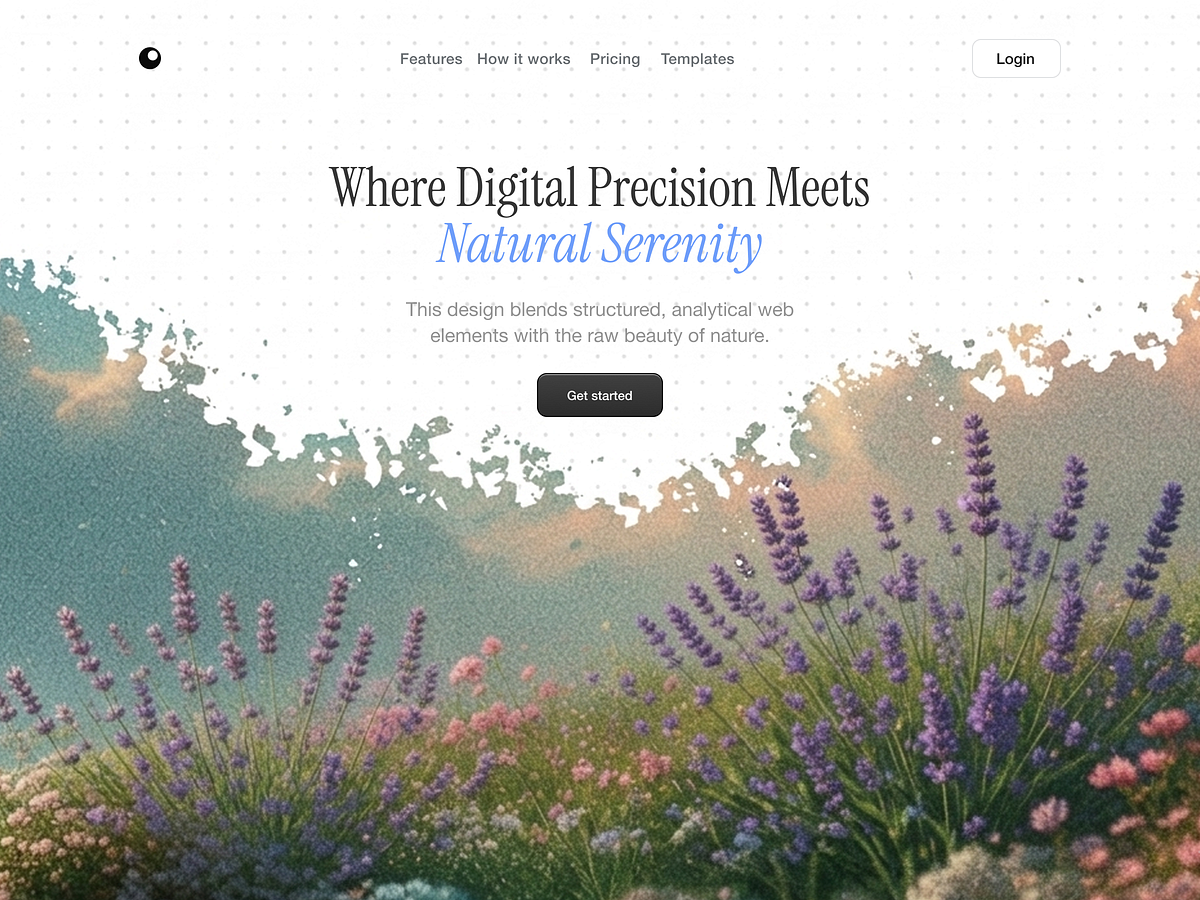 🪻 Digital Precision — Minimal Landing Page (Framer)