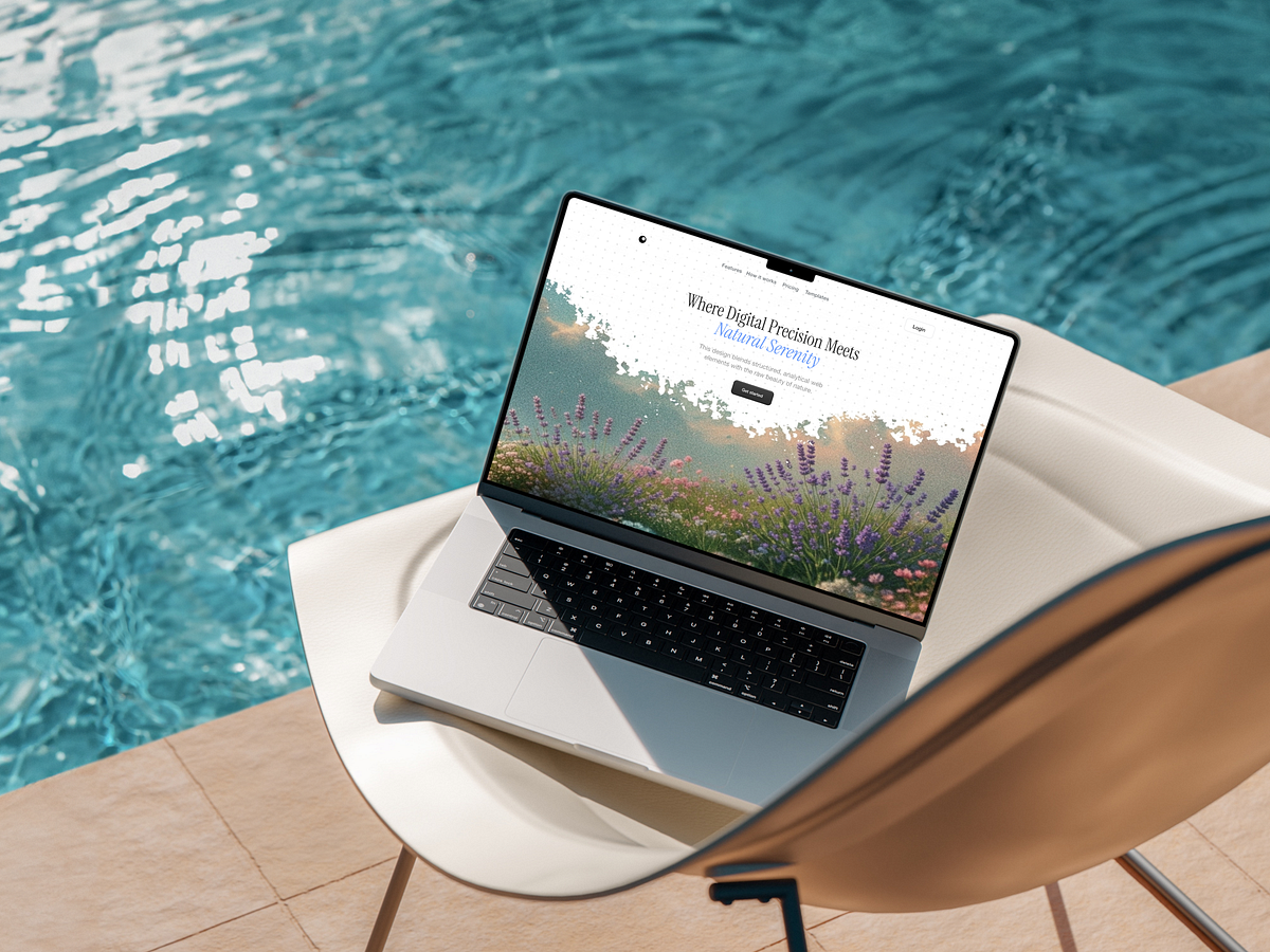 🪻 Digital Precision — Minimal Landing Page (Framer) Image 0