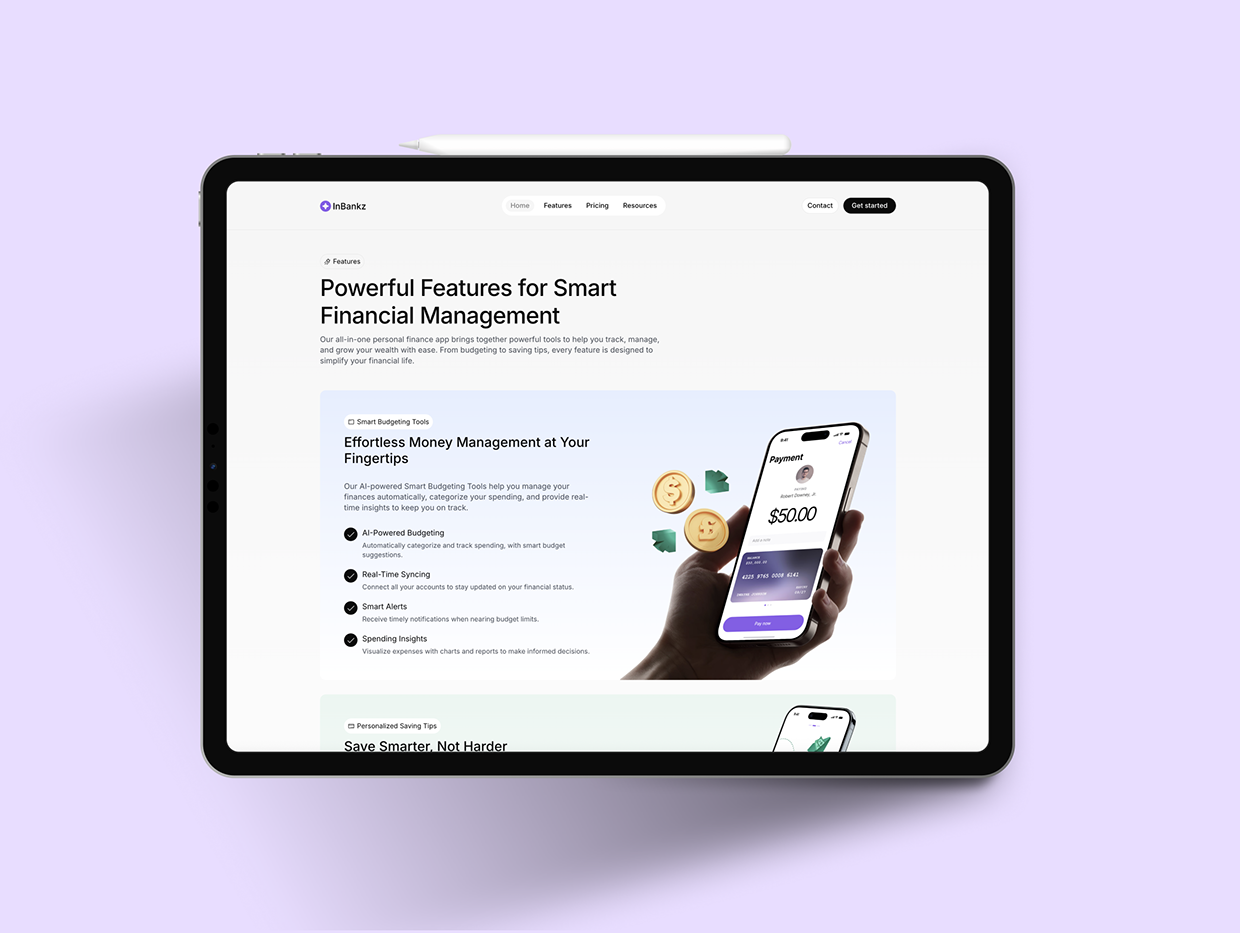 InBankz – Personal Finance UI/UX Case Study Image 11