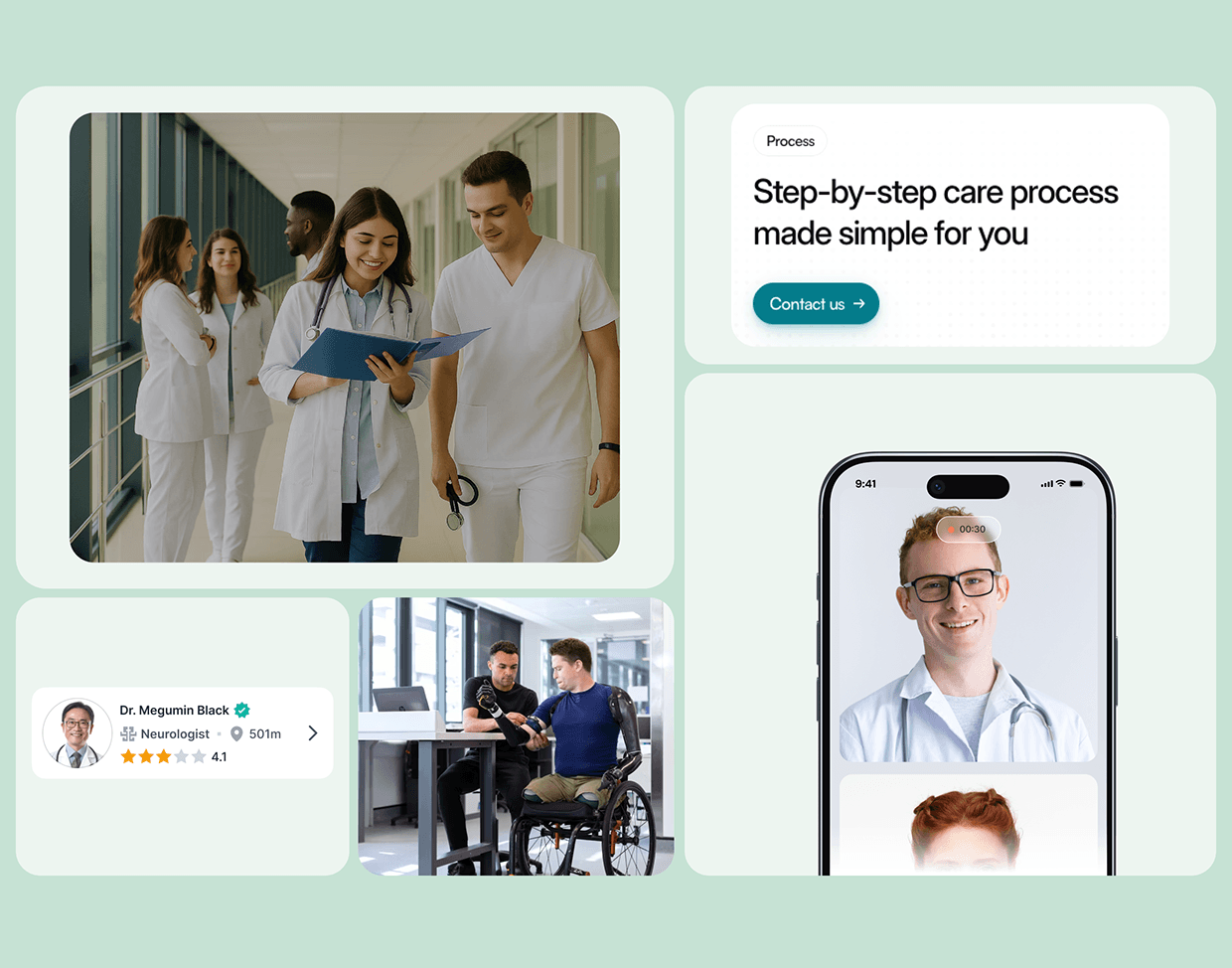 DoctorCare – Healthcare Platform UI/UX Case Study Image 9