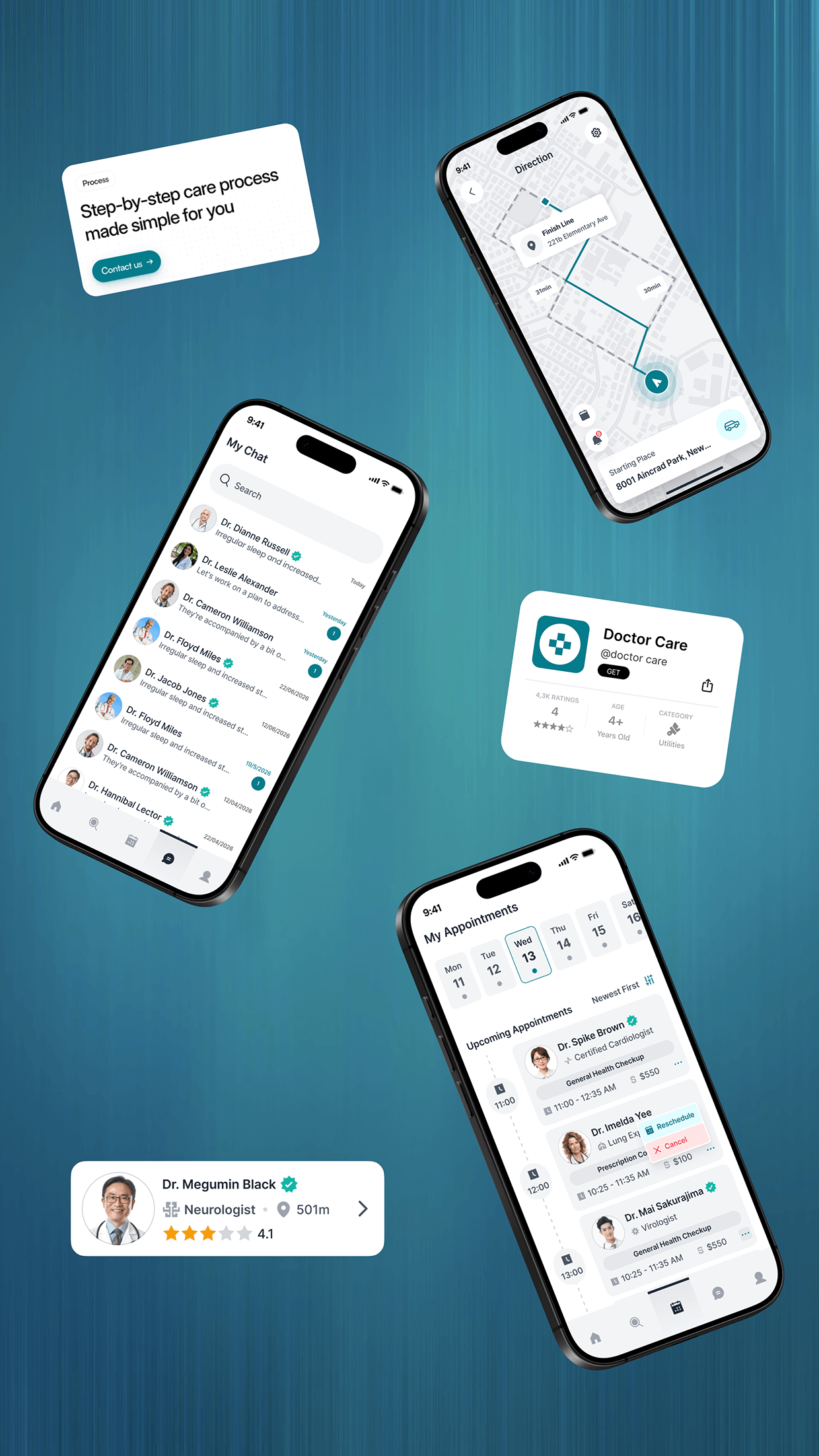 DoctorCare – Healthcare Platform UI/UX Case Study Image 17