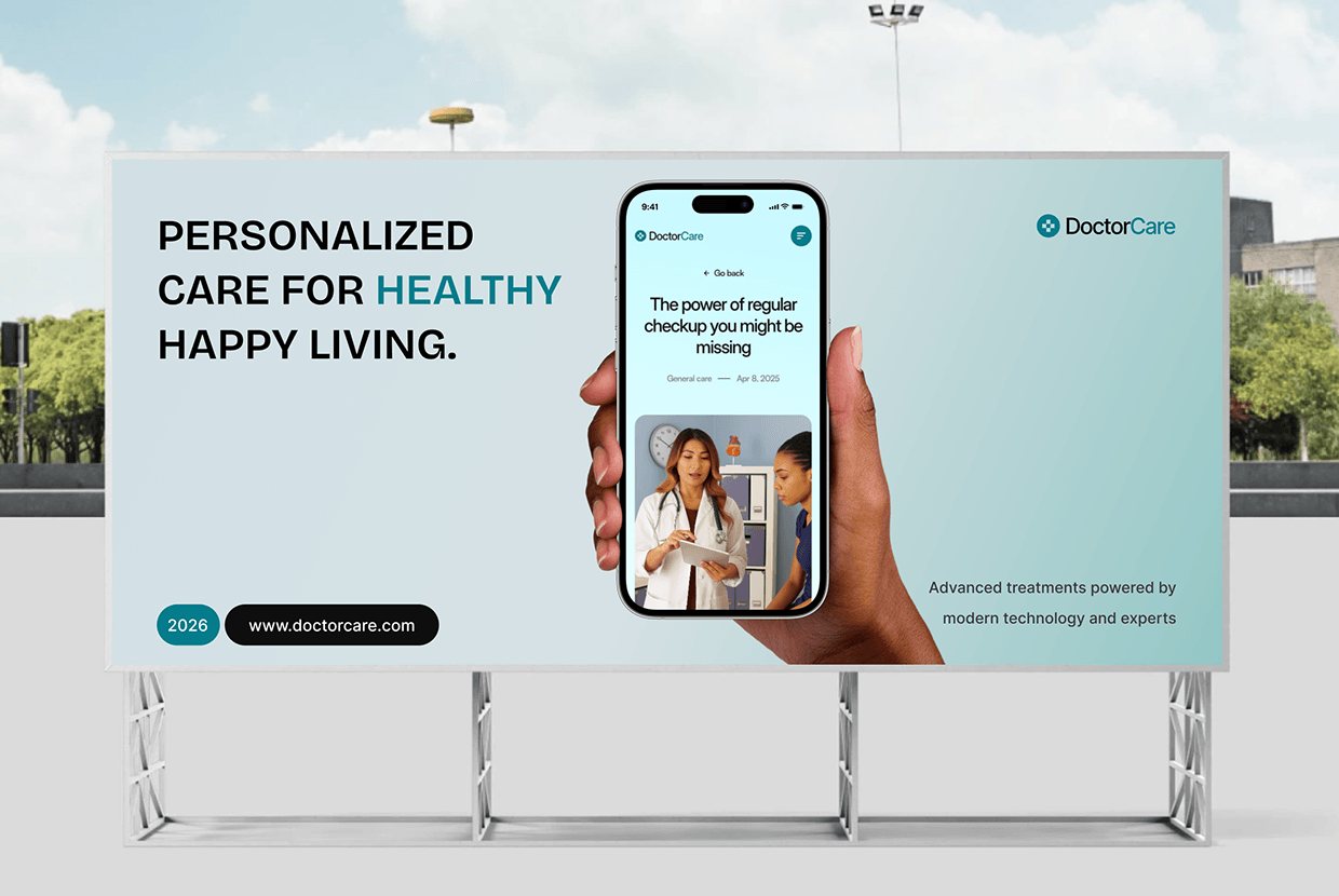 DoctorCare – Healthcare Platform UI/UX Case Study Image 22