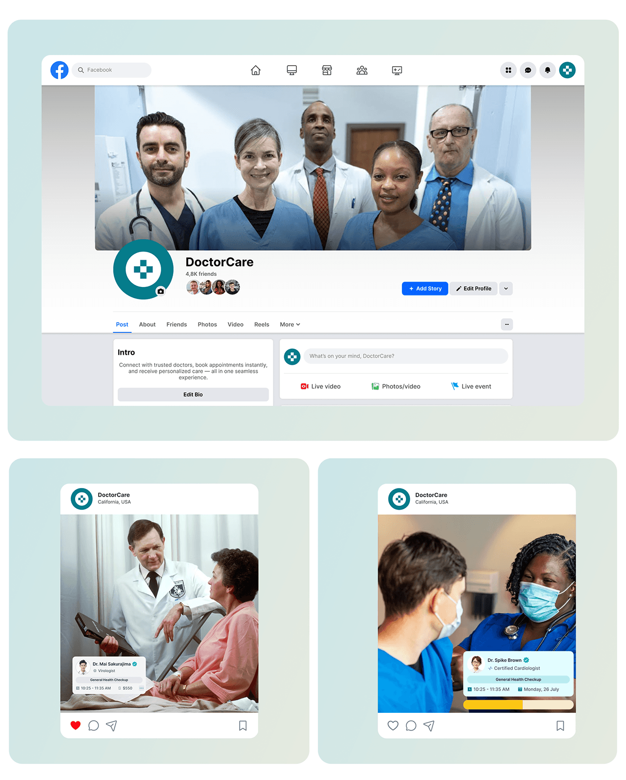 DoctorCare – Healthcare Platform UI/UX Case Study Image 24