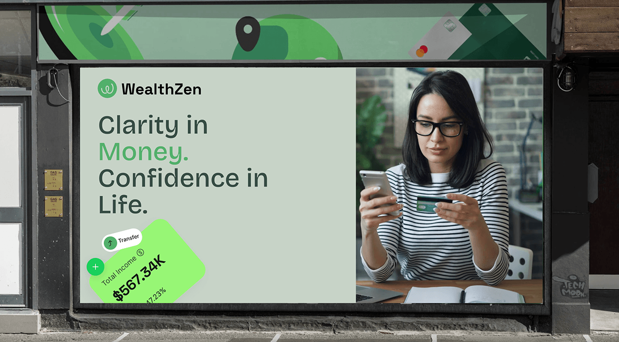 WealthZen – Finance App UI/UX Case Study Image 3