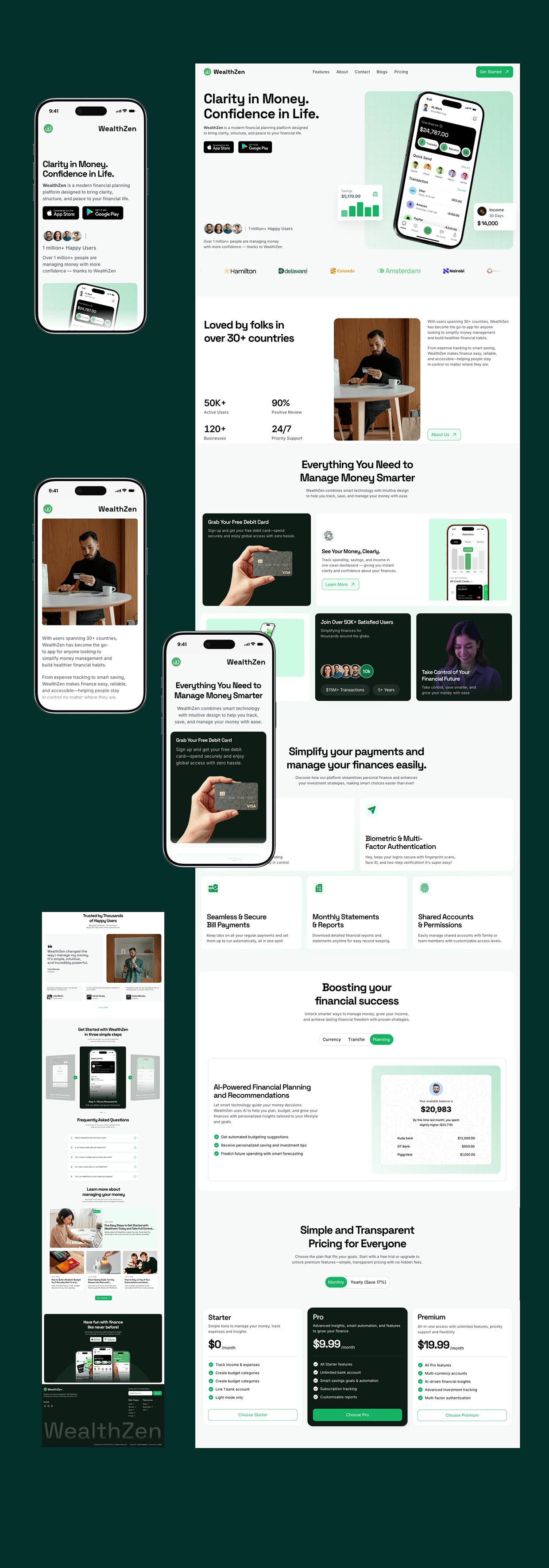 WealthZen – Finance App UI/UX Case Study Image 7