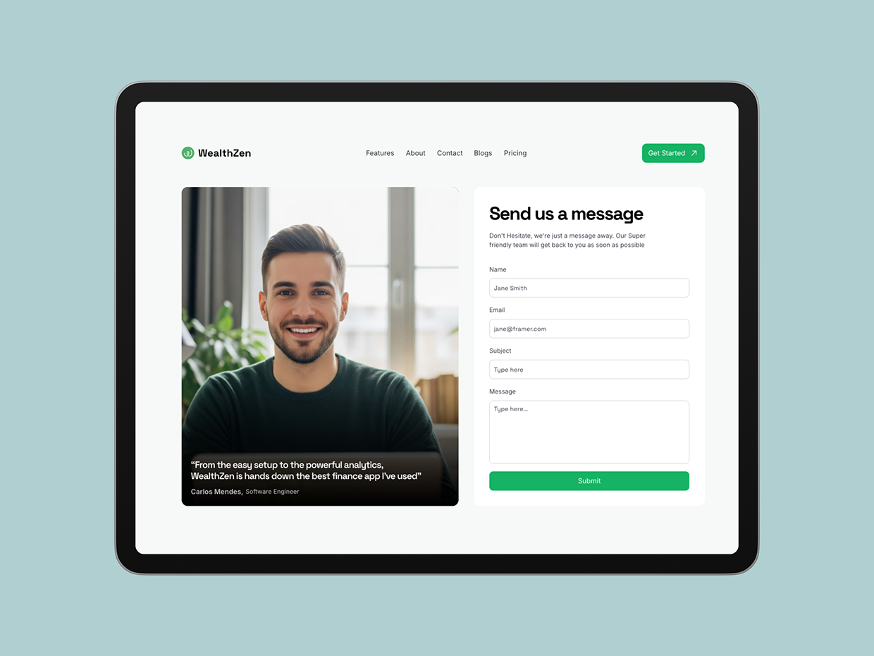 WealthZen – Finance App UI/UX Case Study Image 19