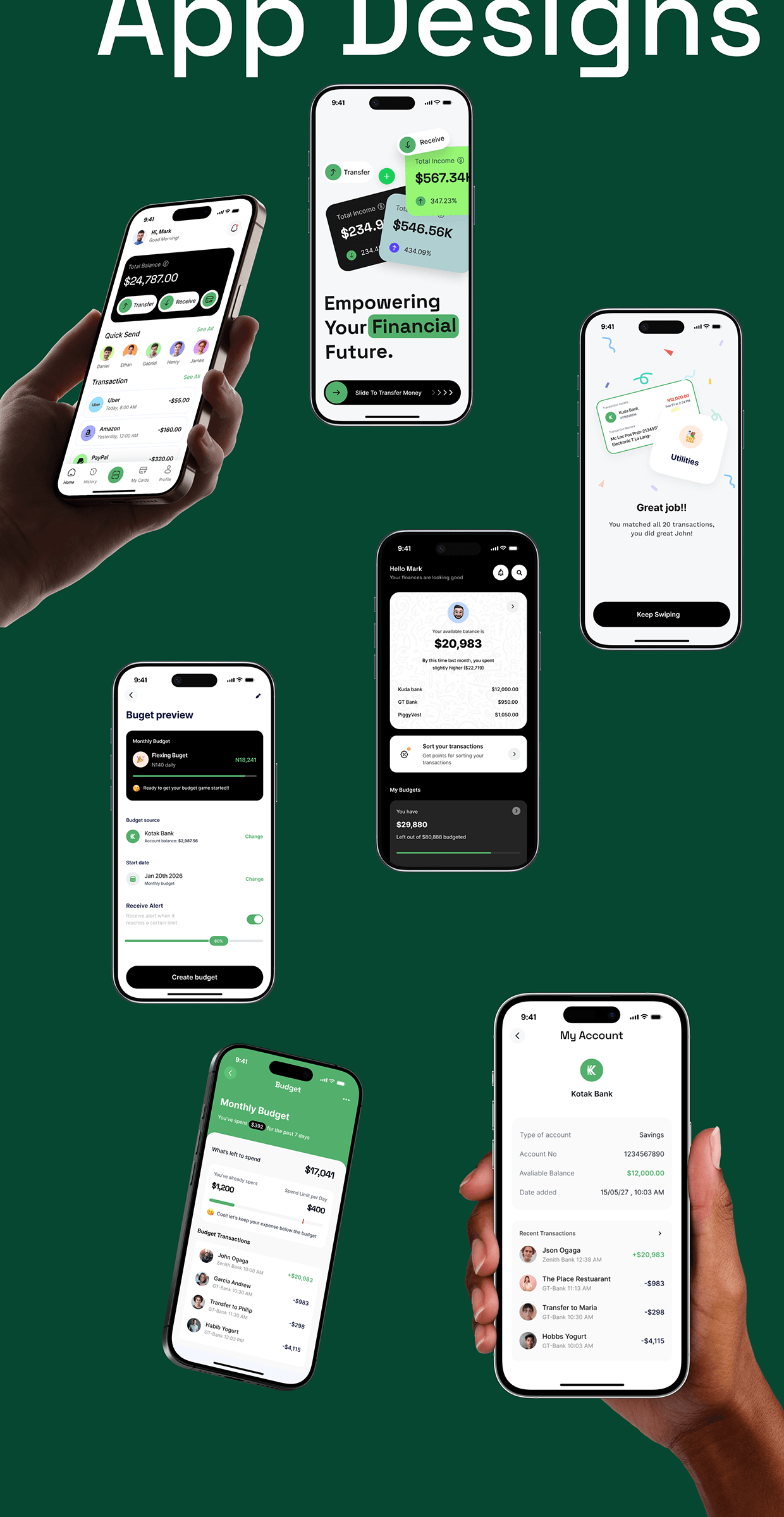 WealthZen – Finance App UI/UX Case Study Image 21