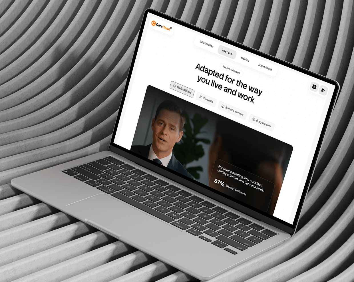 CareHabit – Wellness & Habit Tracking Case Study Image 25