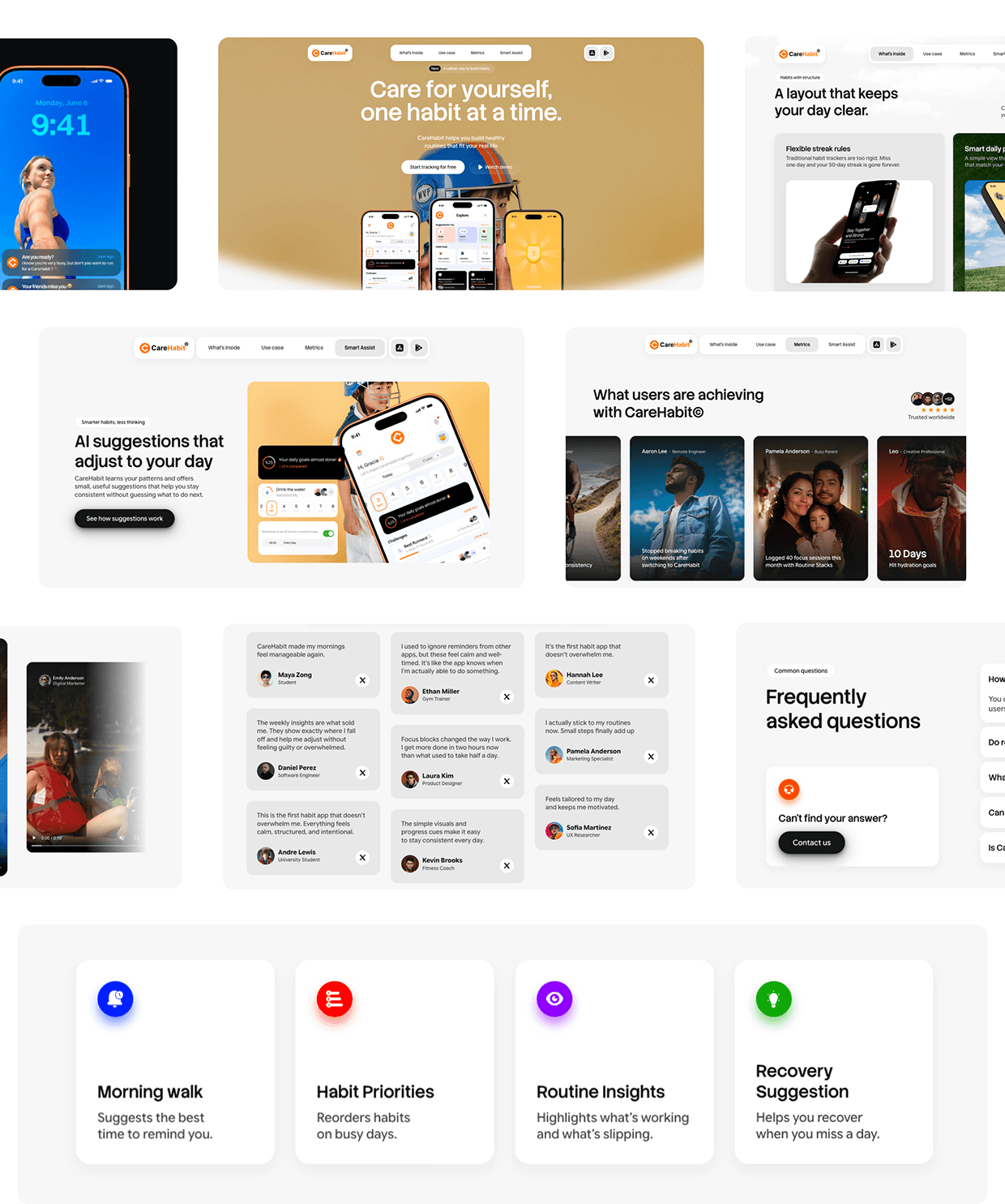 CareHabit – Wellness & Habit Tracking Case Study Image 29