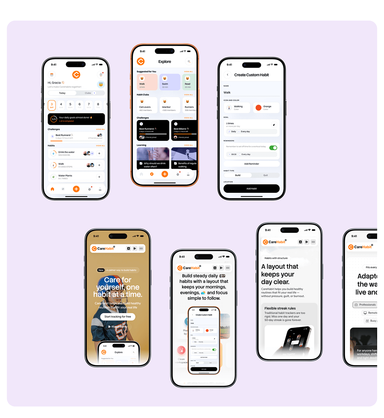 CareHabit – Wellness & Habit Tracking Case Study Image 30