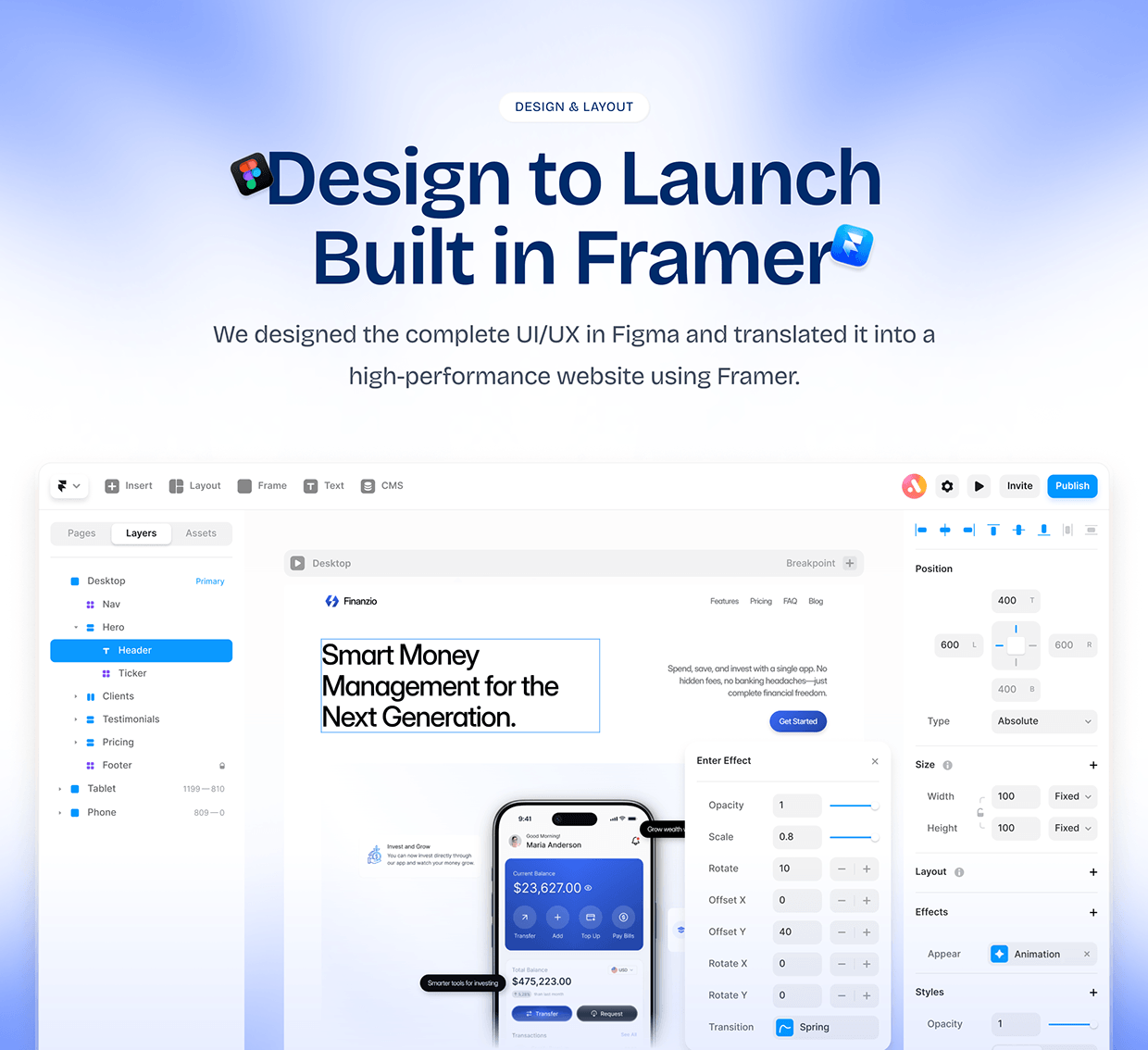 Finanzio — Finance SaaS Website Design Image 13