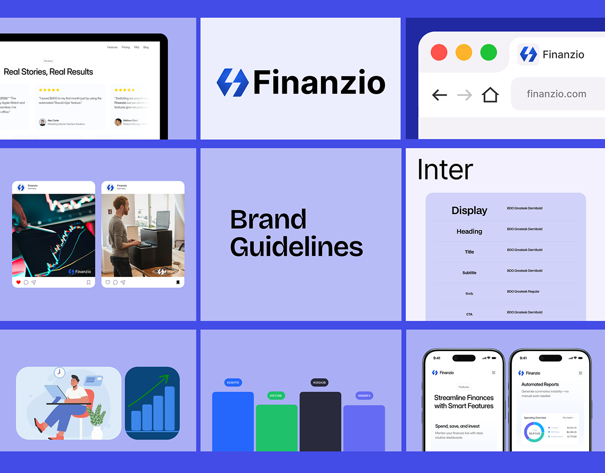Finanzio — Finance SaaS Website Design Image 16