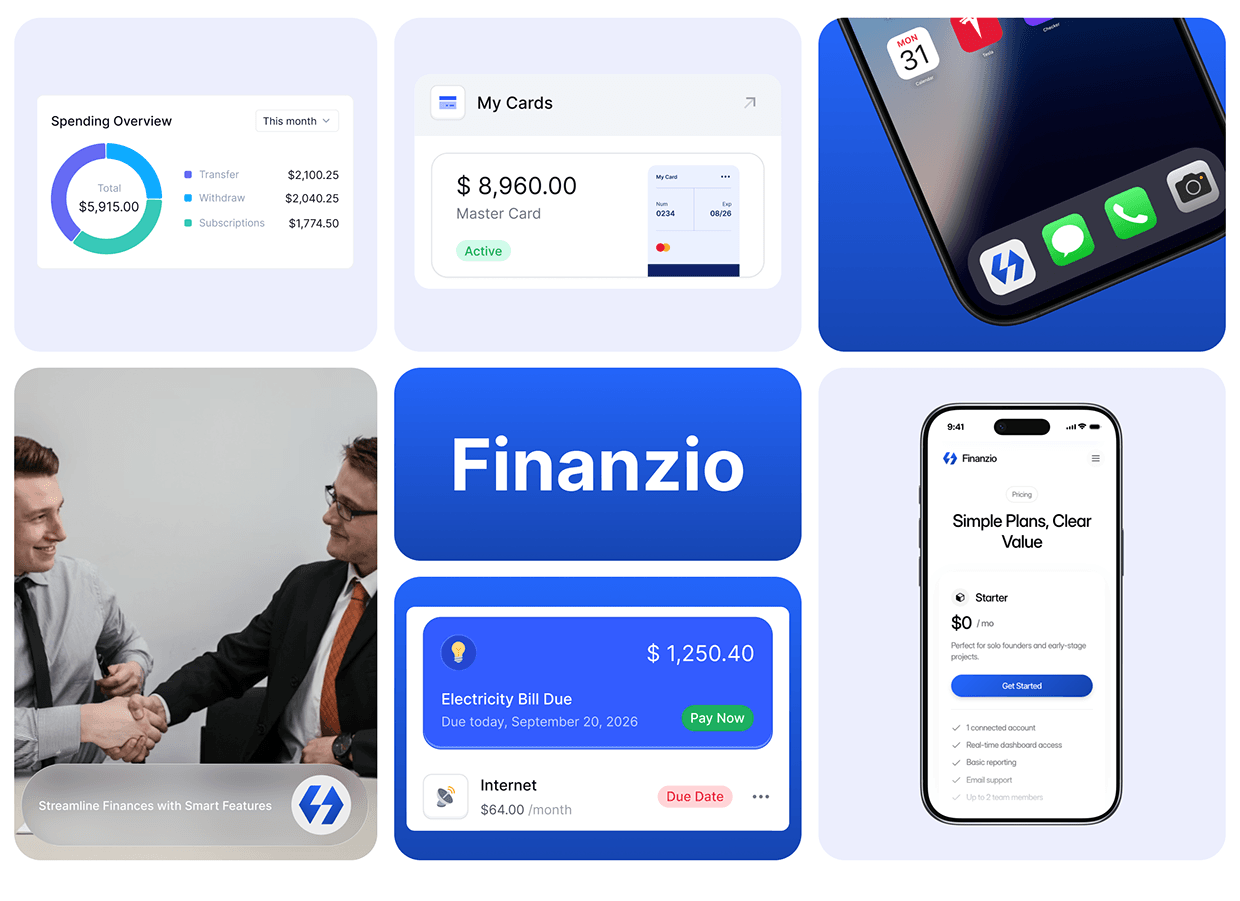 Finanzio — Finance SaaS Website Design Image 21