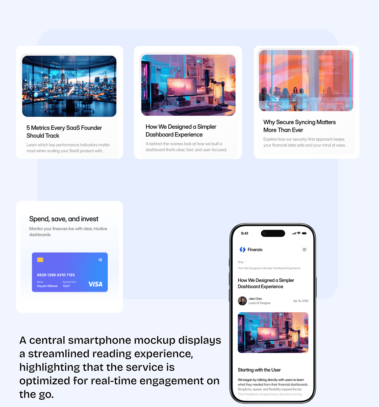 Finanzio — Finance SaaS Website Design Image 24