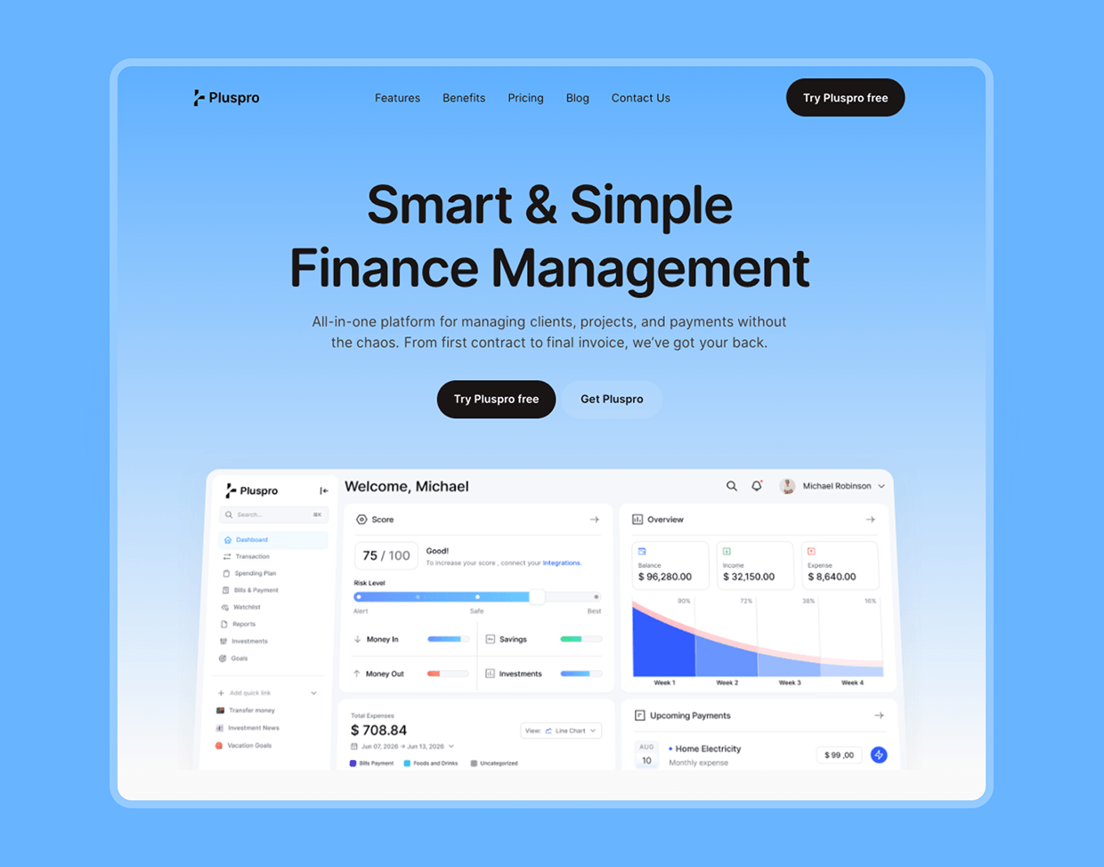 PlusPro – Business & Service Platform UI/UX Case Study Image 2