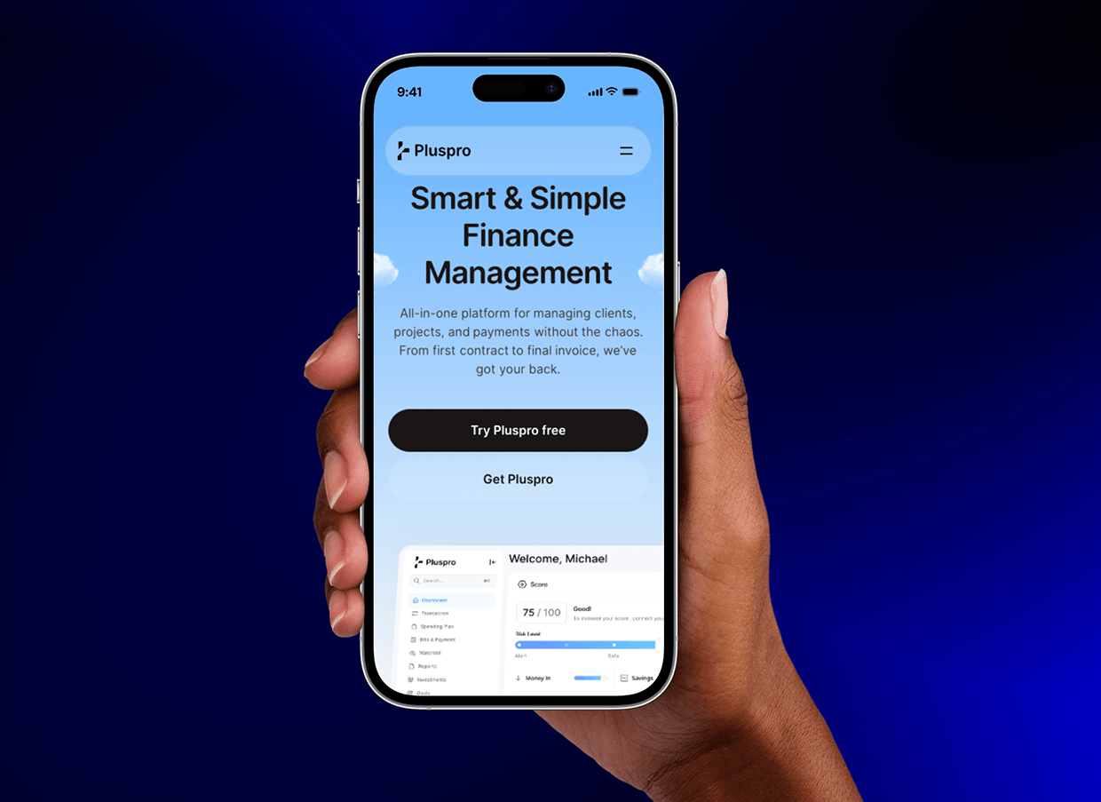 PlusPro – Business & Service Platform UI/UX Case Study Image 9
