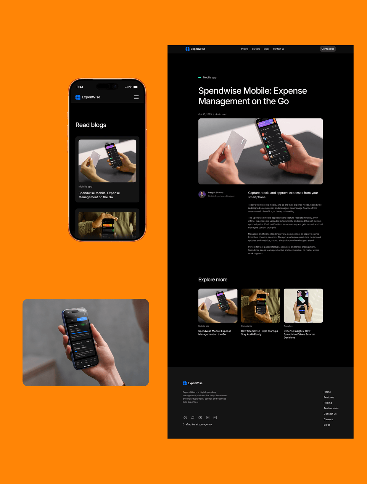 ExpenWise – Expense Management App/Web - Case Study Image 20