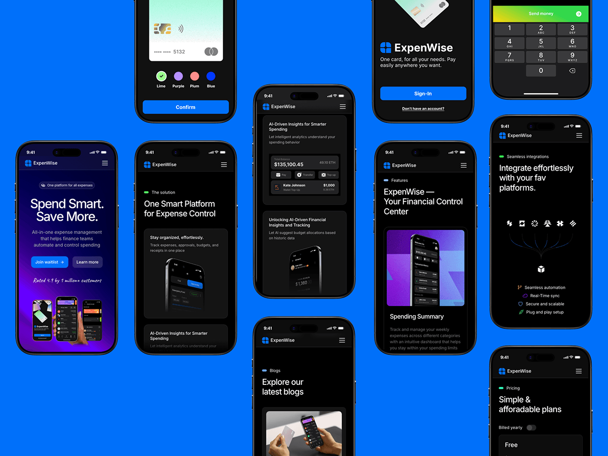 ExpenWise – Expense Management App/Web - Case Study Image 27