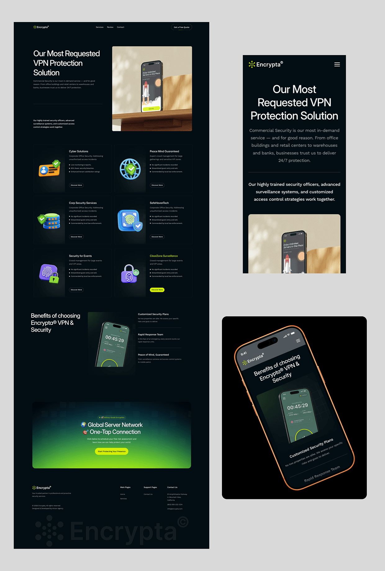 Encrypta – Cybersecurity Platform UI/UX Case Study Image 18