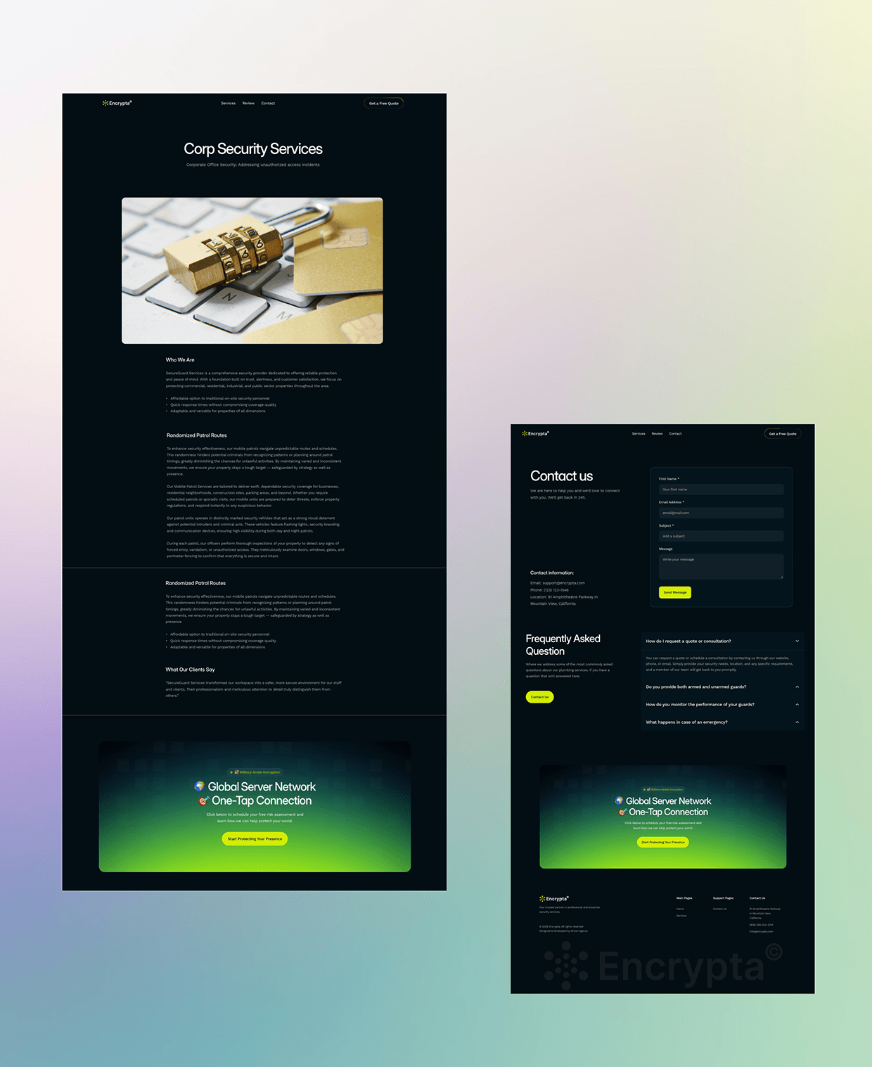 Encrypta – Cybersecurity Platform UI/UX Case Study Image 22