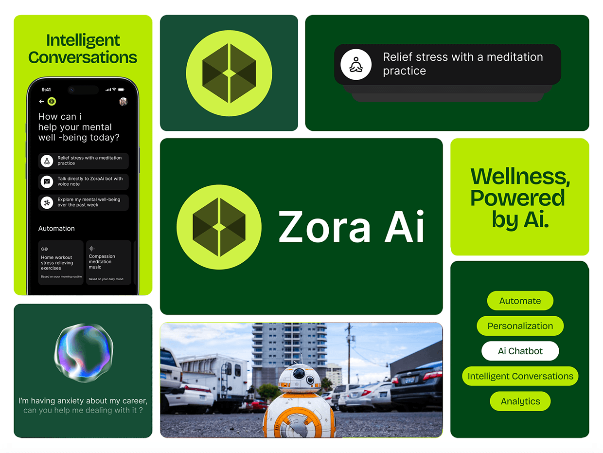 ZoraAI — AI SaaS Website Design Image 5