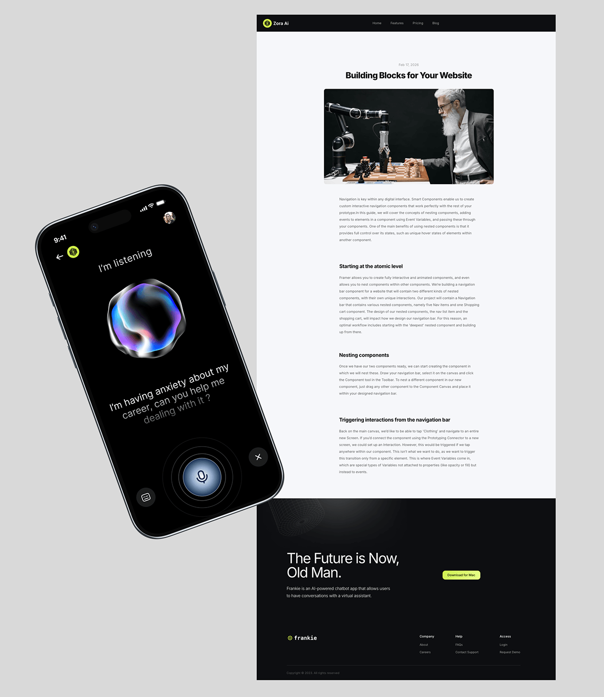 ZoraAI — AI SaaS Website Design Image 15