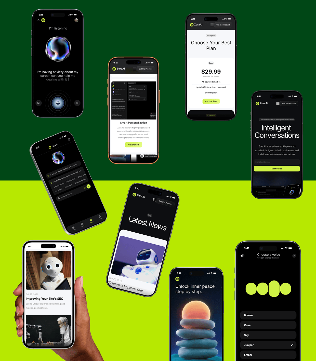 ZoraAI — AI SaaS Website Design Image 22