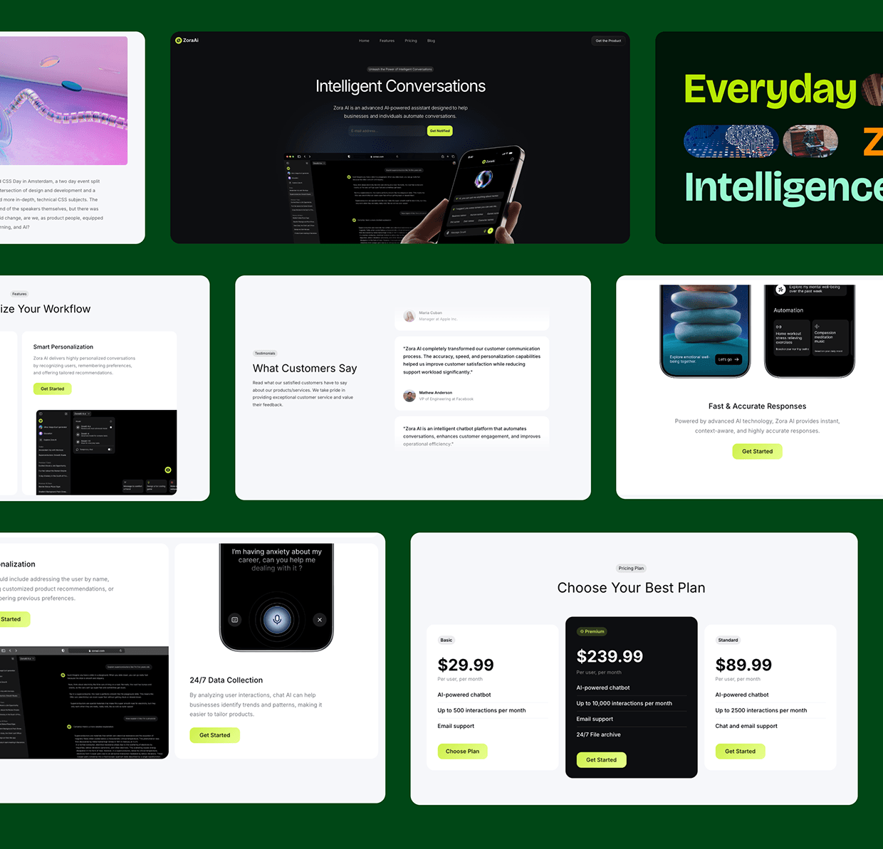 ZoraAI — AI SaaS Website Design Image 23
