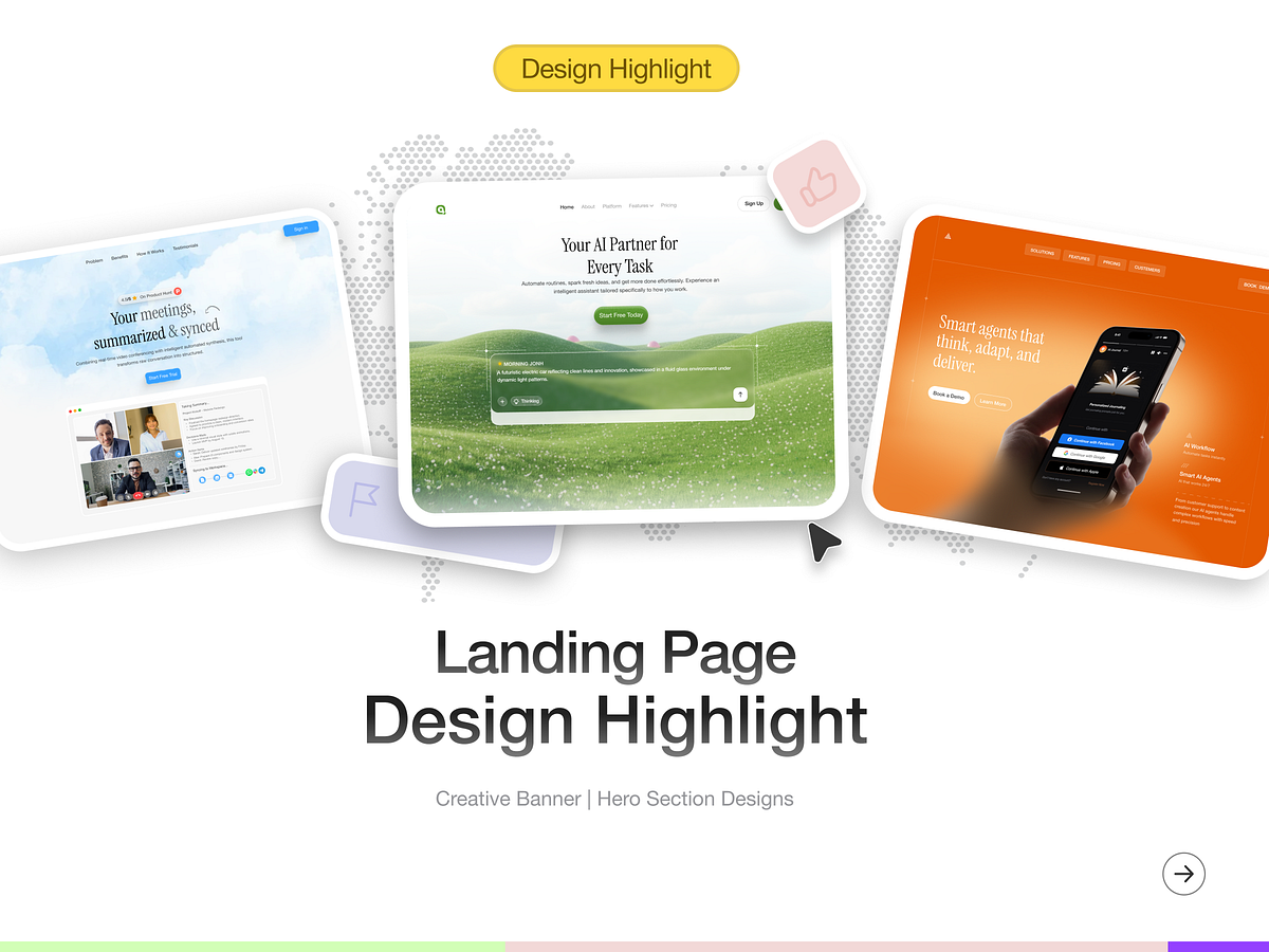 Landing Page Design Highlights 🚀✨ Image 0
