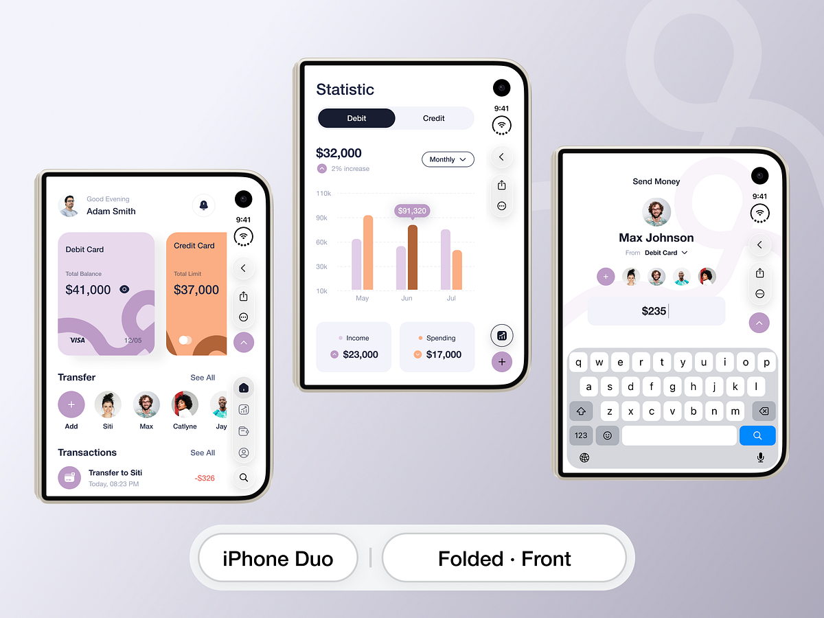 One app. Two displays. A whole new canvas. | iPhone Duo | Design Image 6