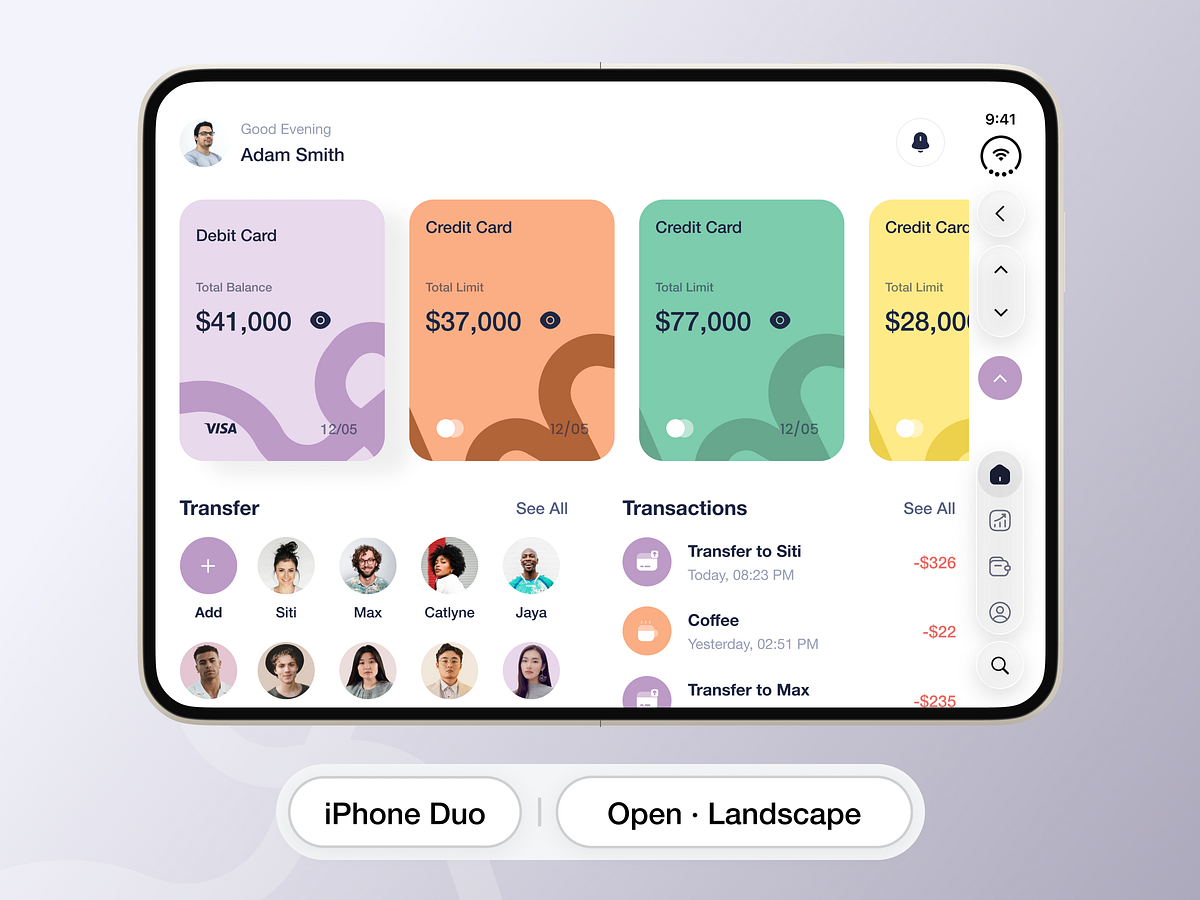 One app. Two displays. A whole new canvas. | iPhone Duo | Design Image 7