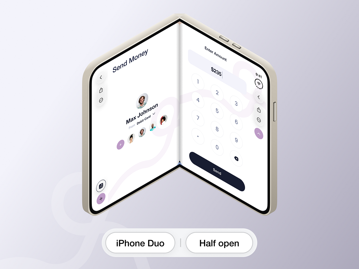 One app. Two displays. A whole new canvas. | iPhone Duo | Design Image 10