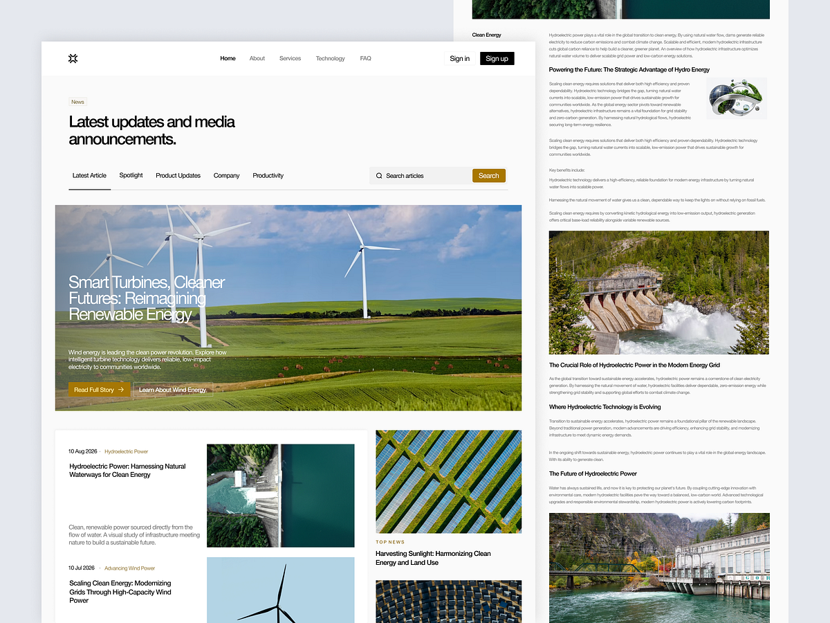 Renewable Energy Blog & Media Hub š±ā” Image 0