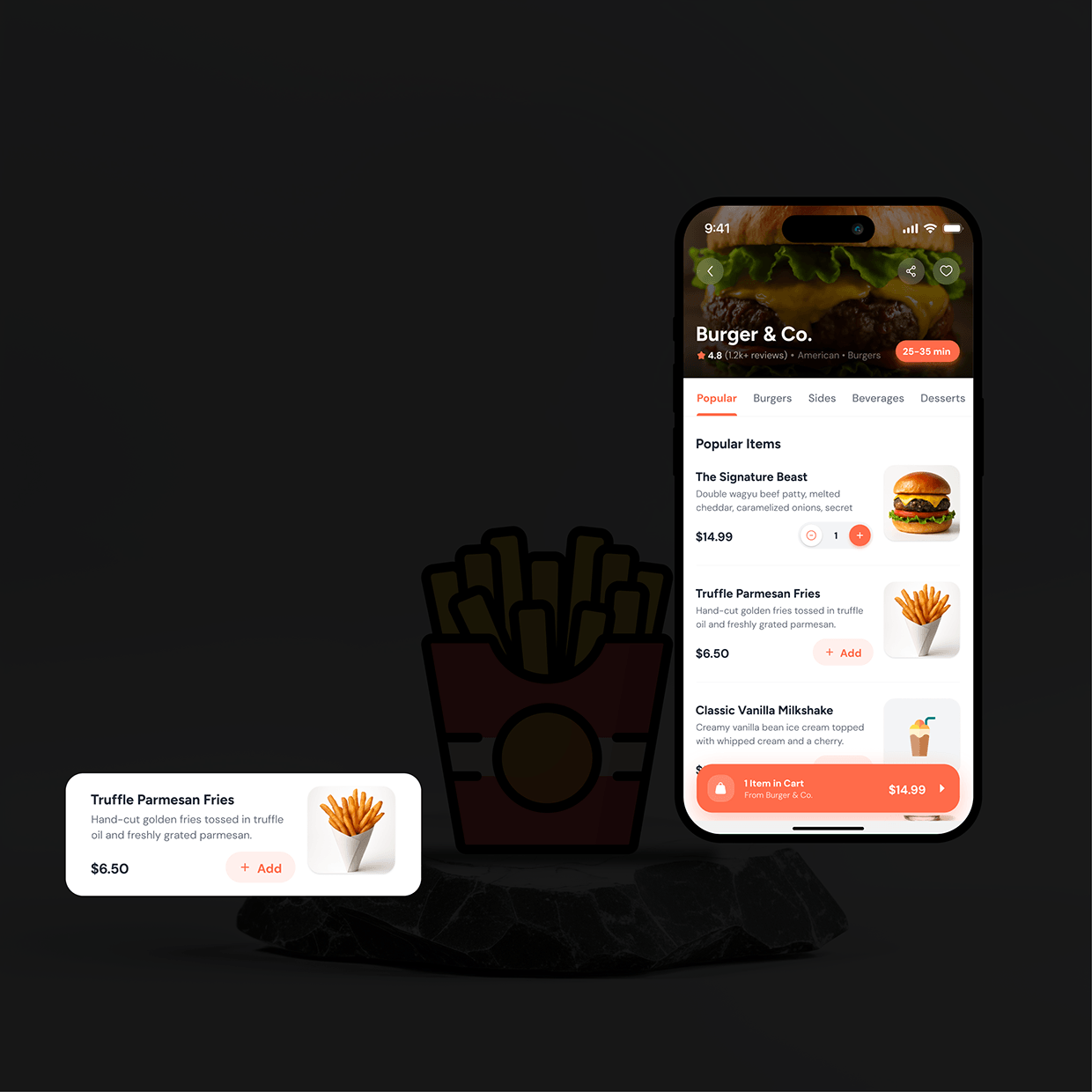 Restaurant Ordering Experience Design Image 3