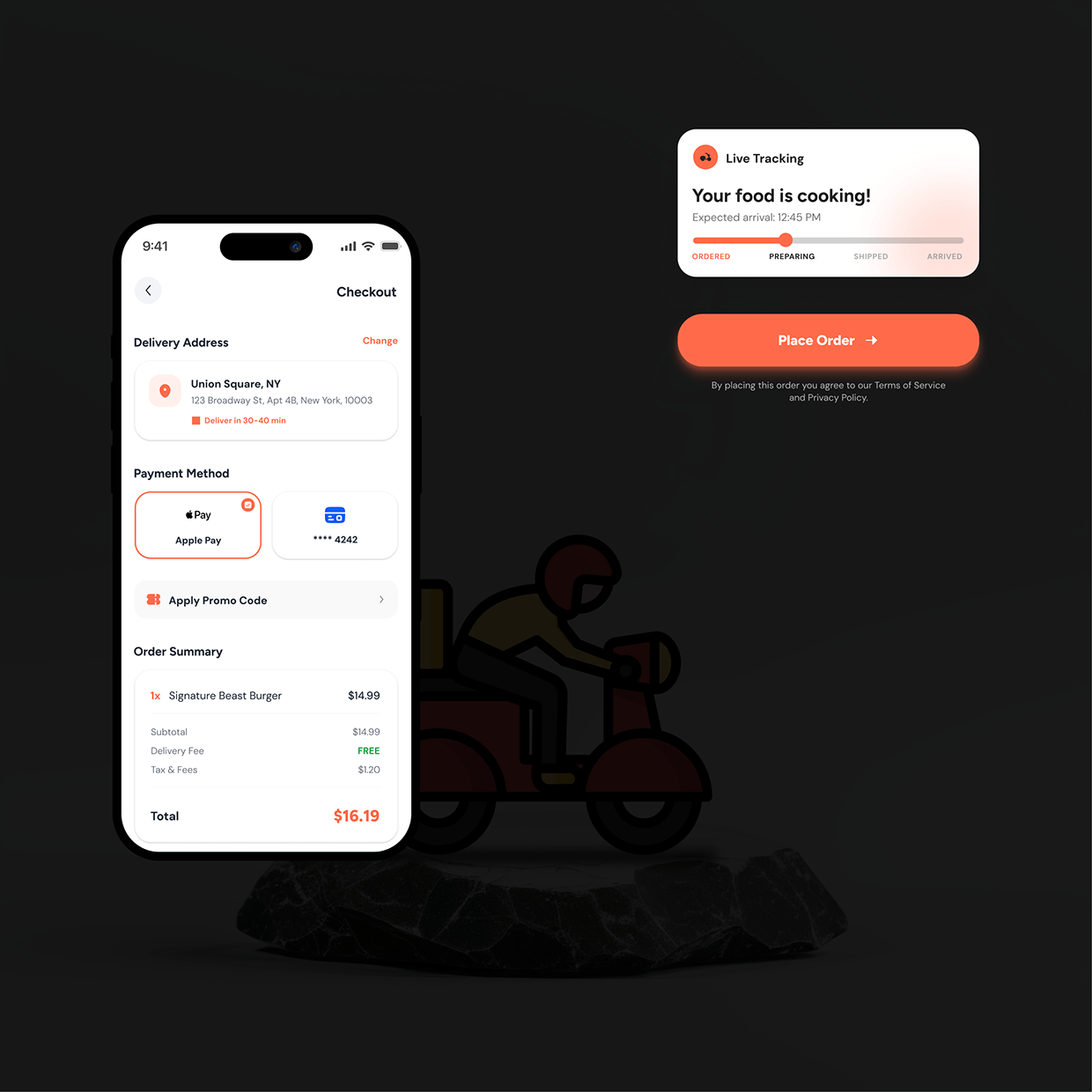 Restaurant Ordering Experience Design Image 4