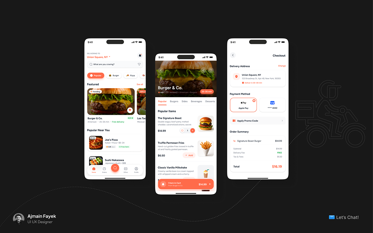 Restaurant Ordering Experience Design Image 5